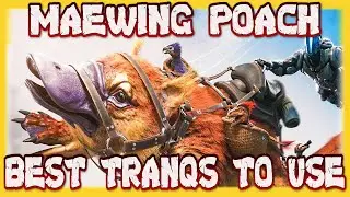 Ark Survival Evolved : Genesis Part 2 Maewing Poach Best Tranqs To Use (Missions)