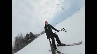 Покатушки на заячьей горе 5 января