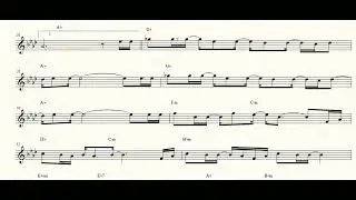 HEAL THE WORLD  (JACKSON)   For C key instruments Sheet music Backing track covers accordion