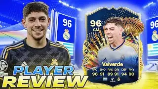 😱96 TOTS VALVERDE PLAYER REVIEW - EA FC 24 ULTIMATE TEAM