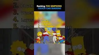 Ranking The Simpson COUCH GAG SEASONS😂🛋️ #simpsons  #tiktok #funniest