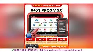 LAUNCH X431 PROS V 5.0 Diagnostic Tools OBD2 Scanner Diagnost Auto Automotive Tool Car Scan Autoscan