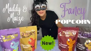 Trying NEW Maddy and Maize Fancy Popcorn