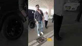 ✈️Ahan Shetty spotted at the airport, making travel look effortless. #AirportStyle #AhanShetty