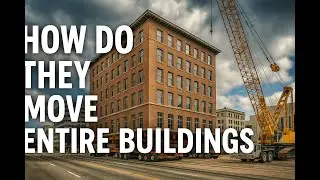 How Do They Move Entire Buildings? The Mind-Blowing Engineering Behind It