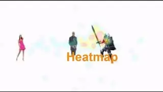 Heatmap for the matrix  video when viewed in Virtual Reality by This Is Me In VR
