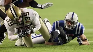 New Orleans Saints surprise onside kick in Super Bowl 44 (4K)
