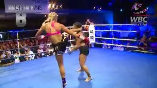 CARLY GIBSON KO HEAD KICK