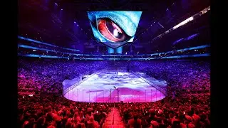 Seattle Kraken vs Calgary Flames game intro. November 4, 2023