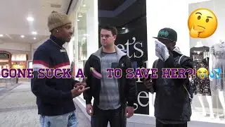 TO SAVE MOMS LIFE WOULD YOU...😭🍆💦?! | PUBLIC INTERVIEW (Vlog)