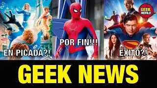 GEEK NEWS 📢💥 SPIDERMAN BRAND NEW DAY, 4 FANTASTICOS, SUPERMAN? y m&aacute;s! #podcast #envivo #directo