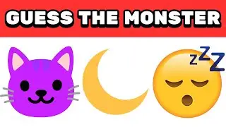GUESS THE MONSTER BY VOICE | POPPY PLAYTIME CHAPTER 3 QUIZ: The smiling critters #quiz #catnap