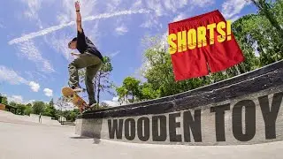 40 YEAR OLD AND A WOODEN TOY #shorts