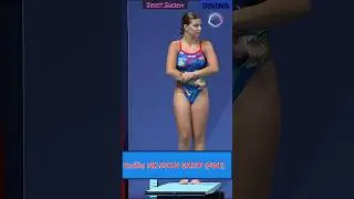 In Women's 2024 Diving Event 😍 Stunning Diver Emilia Garip #dive #shorts
