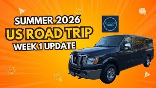 Summer 2026 Road Trip USA Planning: Intro and Week 1 Update. #roadtrip #semiquincentennial