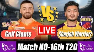 ILT20 2025 Score | Sharjah Warriorz vs Gulf Giants 16thT20 Bangla Commentary & Crickat Analysis