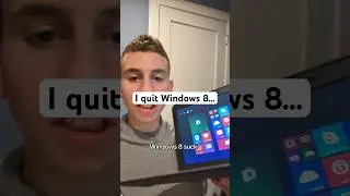 I quit Windows 8... #windows #chromebook #techfacts #techtok