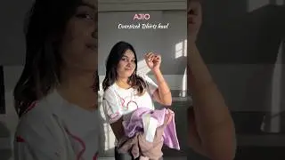 Ajio oversized Tshirts haul (under 400) #oversizedtshirthaul #tshirthaul #ajiohaul #ajiotshirthaul
