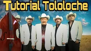 Como Tocar No Hay Novedad En Tololoche - los cadetes de linares - tutorial