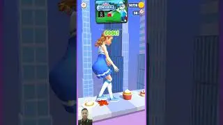 Asmr Tippy Toe game  - Tippy Toe #599 #shorts #tippytoe #gameplay #mobilegame
