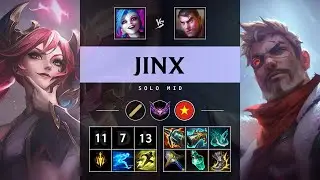 Jinx Mid vs Jayce - VN Master Patch 25.20