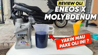 Review Jujur Pemakaian Oli Eneos X Molybdenum 10W-40 di Motor Nmax