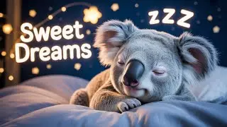 🌌 Sleepy Koala Lullaby | Relaxing Animation for Baby Sleep & Meditation
