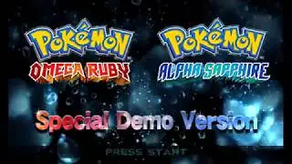 Pok&eacute;mon Omega Ruby & Alpha Sapphire - Special Demo Version (No Commentary)