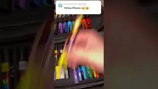 Activating Yellow POSCA PC-5M!💛🐥🌕 #art #shorts #paintmarker #fyp #poscamarkers #poscas