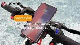 ALUCARD &reg; Aceshin 12''E-BIke aluminum alloy + ABS Powered Electric Mini Folding Electric Bicycle.