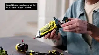 Blast Off Into the 1980s with the LEGO Icons Blacktron Renegade Building Set