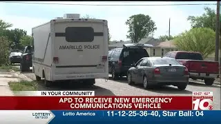 VIDEO: Amarillo Police Department set to receive new Emergency Communications Vehicle