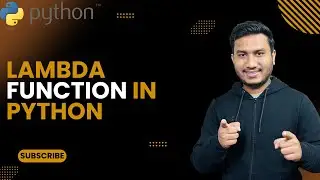 Lambda Function in Python  | The Complete Python Course | Basic to Advance | Python Tutorial
