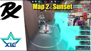 FNS react to PRX vs XLG | Map 2 | Valorant Champions 2025 |