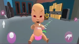 Scary Baby In Pink Horror Game Full Gameplay