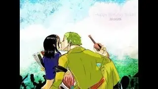 Zoro x Robin - Breathless, Until You : Shayne Ward (ZoRobin)❤