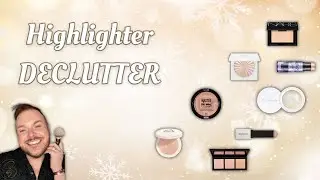 Fair Skin Highlighter Declutter 2021 | Makeup Inventory 2022 | Makeup Declutter Series