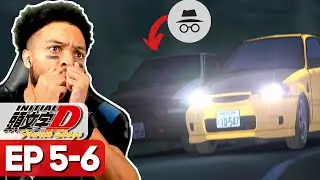Eight-Six STEALTH Mode!? | Takumi Vs. Tomoyuki | Initial D Fourth Stage Episode 5 & 6 Reaction