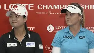 Boutier, Jin Choi, Gee Chun, Hataoka, Henderson, Joo Kim Monday Presser 2023 LOTTE Championship