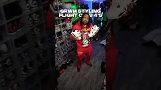 GRWM Styling Air Jordan 4 &ldquo;Flight Club&rdquo; #Jordan4 #Jordan #Sneakers #Shoes #Sneakerhead #AirJordan