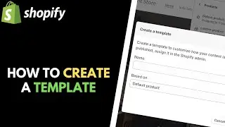 Shopify: как создать новый шаблон