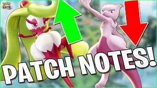MEWTWO NERFS!! TSAREENA FINALLY BUFFED!! | Pokemon Unite Leaked Patch Notes
