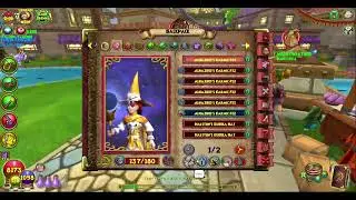 Professor Hoard Pack Opening Level 150 Wizard101