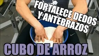 Entrenamiento efectivo de AGARRE (Antebrazo y dedos)