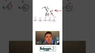 SIgma Notation #Shorts