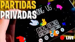 🔴PARTIDAS PRIVADAS AMONG US JUGANDO con SUBS en DIRECTO!! *NUEVO MAPA AMONG US AIRSHIP*