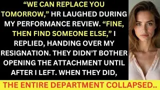 HR Called Me Replaceable, So I Handed Them My Resignation With A Shocking Attachment