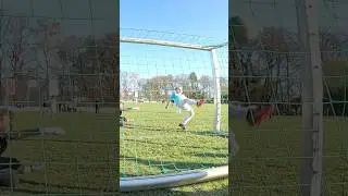 He Saved It on the Line 😳⚽️ #gripmode #goalkeeper #football