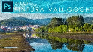 PINTAR CON PHOTOSHOP ESTILO VAN GOGH 🖌