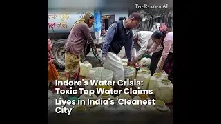 Indore's Water Crisis: Toxic Tap Water Claims Lives in India's 'Cleanest City' | #Shorts